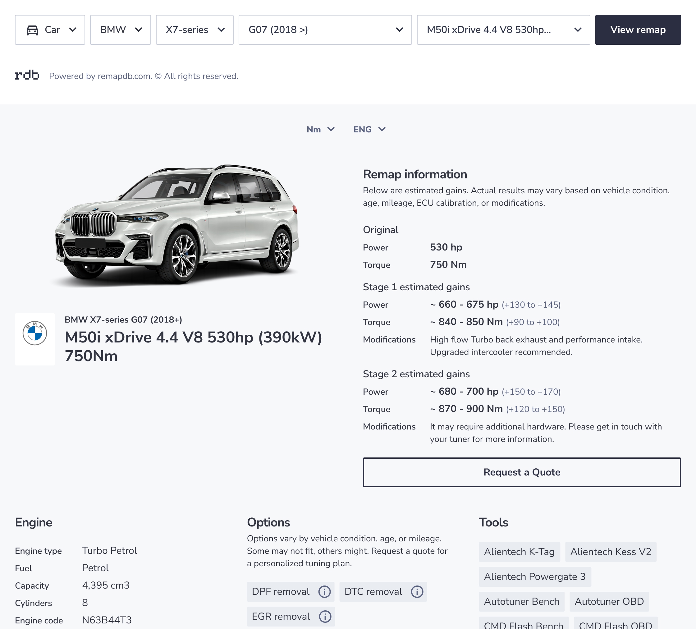 Remapdb widget customer journey